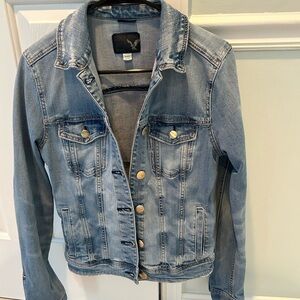 American Eagle Outfitters Light Blue Jean Jacket